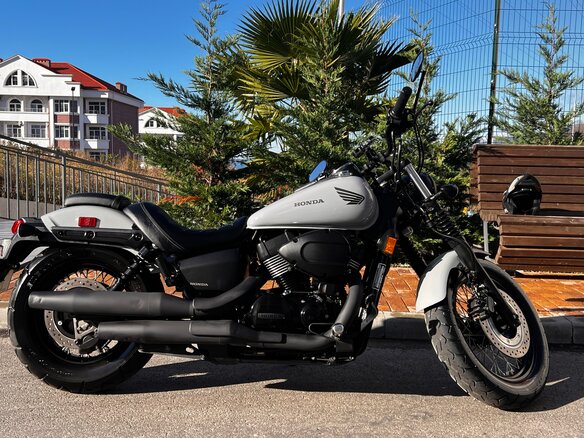 2024 Honda Shadow 750, серый, 1300000 рублей - вид 9