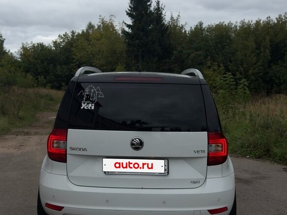2016 Skoda Yeti I Рестайлинг, белый, 1390000 рублей - вид 5