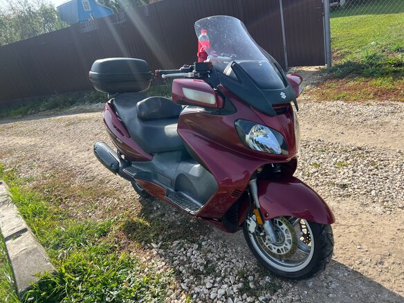 2008 Suzuki Burgman (SkyWave) 650, красный, 335000 рублей - вид 6