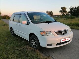 2002 Mazda MPV II (LW), белый, 500000 рублей, вид 1