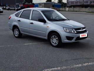 2015 Lada (ВАЗ) Granta I, серебристый, 435000 рублей, вид 5