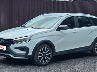 2024 Lada (ВАЗ) Vesta SW Cross I Рестайлинг (NG), белый, 1700000 рублей, вид 1