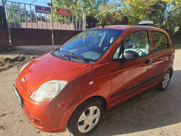 2008 Chevrolet Spark II, оранжевый - вид 2