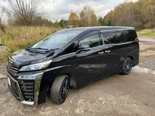 2018 Toyota Vellfire II Рестайлинг, чёрный, 3500000 рублей, вид 2