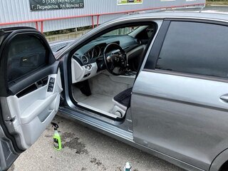 2012 Mercedes-Benz C-Класс 180 BlueEFFICIENCY III (W204) Рестайлинг, серый, 1450000 рублей, вид 2