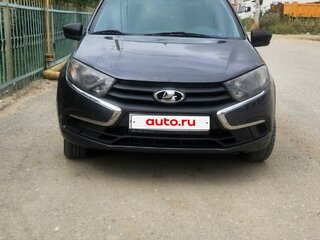2019 Lada (ВАЗ) Granta I Рестайлинг, серебристый, 550000 рублей, вид 1