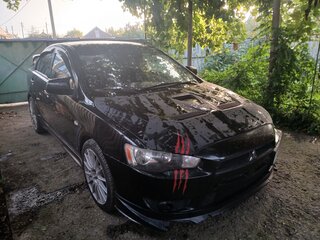2010 Mitsubishi Lancer X, чёрный, 760000 рублей, вид 1