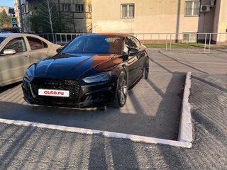 2018 Audi A5 II (F5), чёрный, 3250000 рублей, вид 2