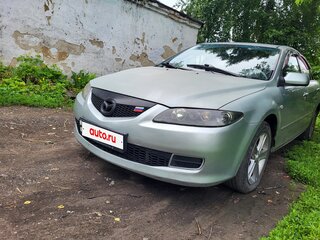 2006 Mazda 6 I (GG) Рестайлинг, серебристый, 420000 рублей, вид 1
