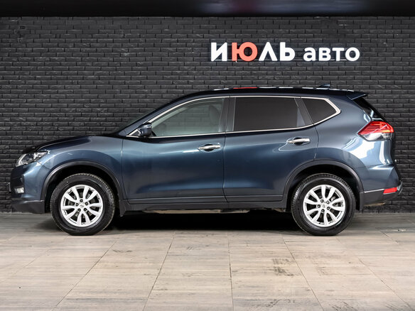 2021 Nissan X-Trail III Рестайлинг, синий, 2900000 рублей - вид 8