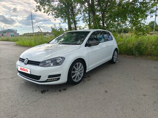 2014 Volkswagen Golf VII, белый, 835000 рублей, вид 1