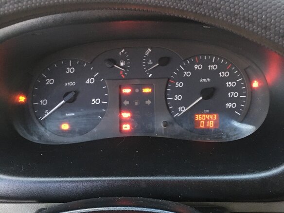 2003 Renault Master, красный, 800000 рублей - вид 7