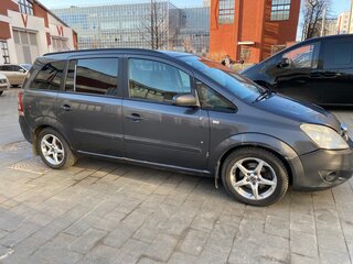 2008 Opel Zafira ecoFLEX B Рестайлинг, серый, 590000 рублей, вид 2