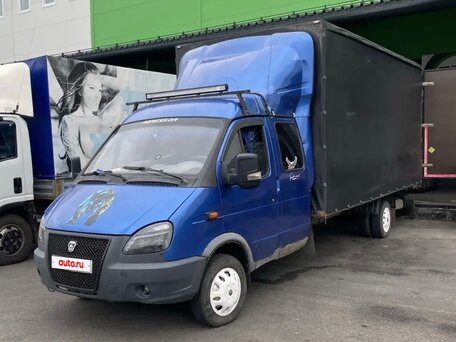 2010 ГАЗ ГАЗель (33023/330273) Фермер, синий, 1400000 рублей, вид 1