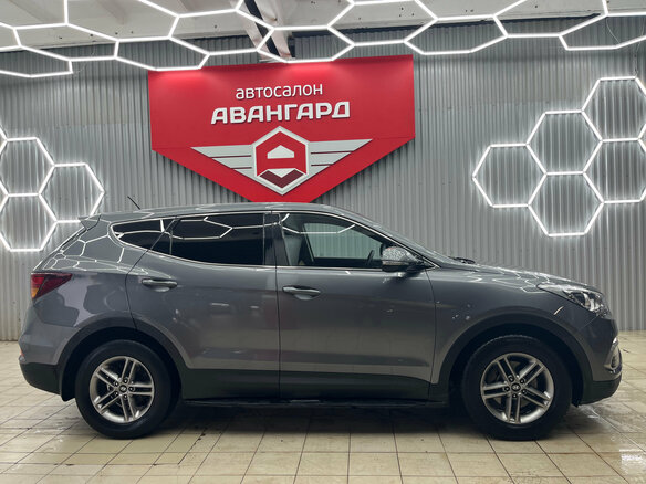 2016 Hyundai Santa Fe III Рестайлинг, серый, 2165000 рублей - вид 7