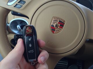 2013 Porsche Cayenne S Diesel II (958), синий, 4300000 рублей, вид 1