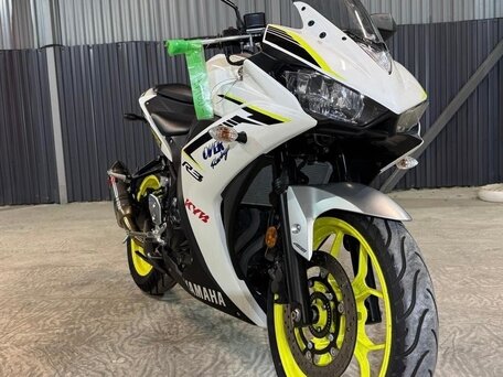 2018 Yamaha YZF-R3, белый, 550000 рублей, вид 1