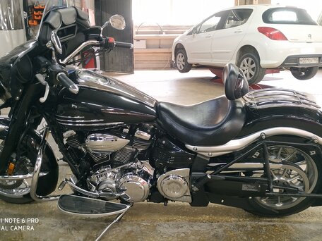 2010 Yamaha XV 1900, чёрный, 1600000 рублей, вид 2