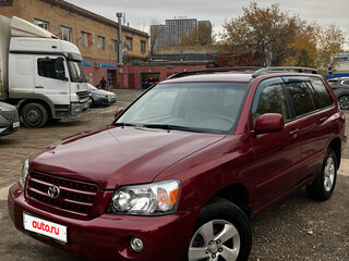 2003 Toyota Highlander I (XU20) Рестайлинг, красный, 890000 рублей, вид 1