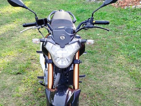 2014 Stels Flame 200, чёрный, 97000 рублей, вид 1