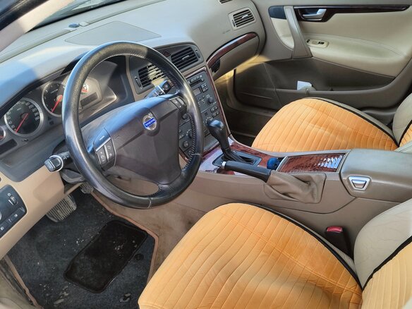 2007 Volvo S60 Bi-Fuel I Рестайлинг, золотистый, 790000 рублей - вид 6