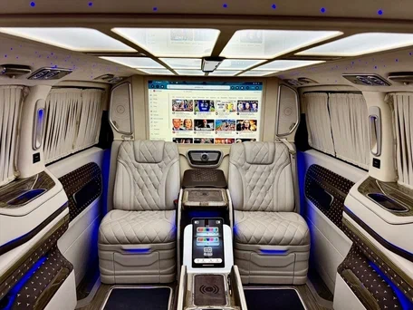 2022 Mercedes-Benz V-Класс Extra Long 300 d экстра длинный III (W447) Рестайлинг, белый, 13800000 рублей, вид 1
