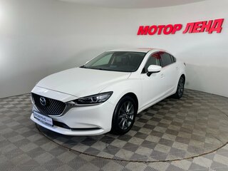 2018 Mazda 6 III (GJ) Рестайлинг 2, белый, 1700000 рублей, вид 1