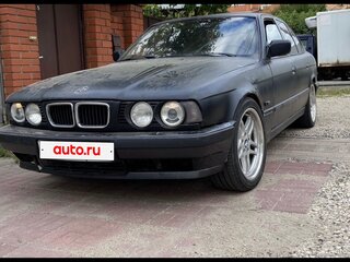1992 BMW 5 серии 520i III (E34), чёрный, 290000 рублей, вид 1
