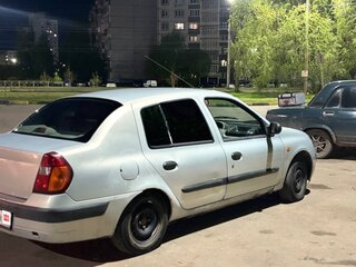 2004 Renault Symbol I Рестайлинг, серый, 115000 рублей, вид 2