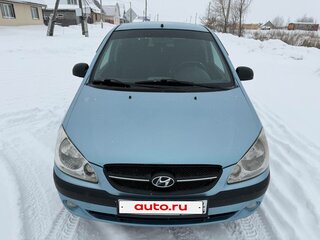 2009 Hyundai Getz I Рестайлинг, голубой, 650000 рублей, вид 1