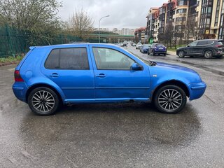 2003 Volkswagen Golf IV, синий, 170000 рублей, вид 3
