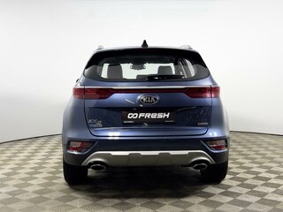 2019 Kia KX5 I Рестайлинг, синий, 2626900 рублей, вид 4