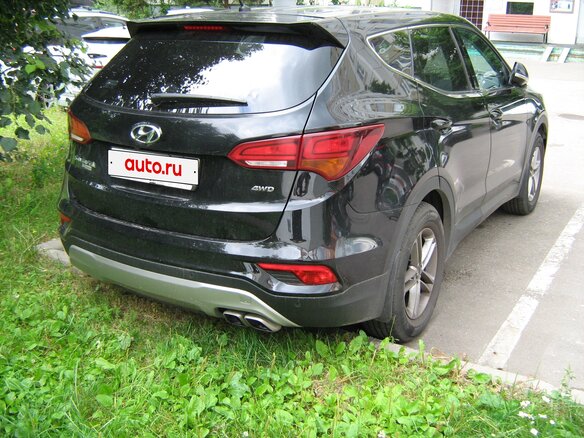 2016 Hyundai Santa Fe III Рестайлинг, чёрный, 2750000 рублей - вид 5