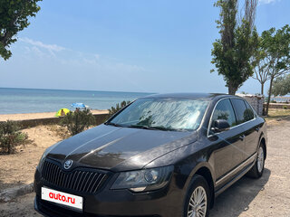 2015 Skoda Superb DSG II Рестайлинг, коричневый, 1250000 рублей, вид 2