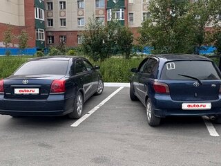 1999 Toyota Vitz I (P10), синий, 300000 рублей, вид 3