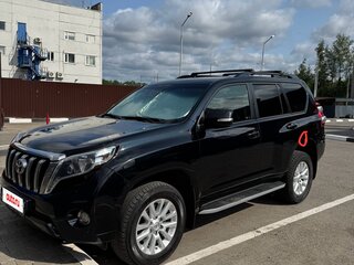 2016 Toyota Land Cruiser Prado 150 Series Рестайлинг 1, чёрный, 3200000 рублей, вид 2