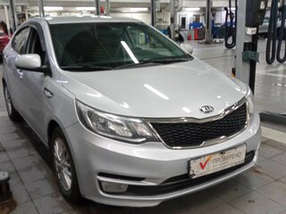 2016 Kia Rio III Рестайлинг, серый, 945000 рублей, вид 2