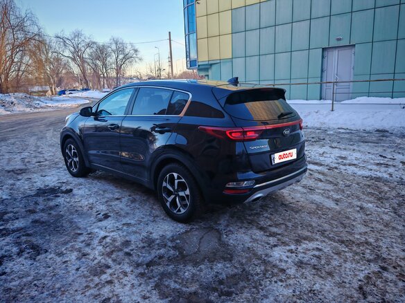 2020 Kia Sportage IV Рестайлинг, чёрный - вид 6