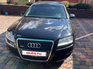 2006 Audi A8 Long II (D3) Рестайлинг, чёрный, 1000000 рублей, вид 1