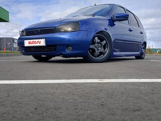 2012 Lada (ВАЗ) Kalina I, голубой, 250000 рублей, вид 2