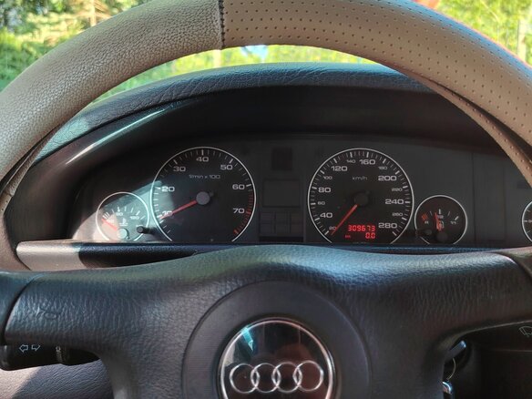 1992 Audi 100 IV (C4), чёрный, 420000 рублей - вид 9