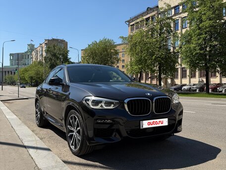 2020 BMW X4 20d II (G02), серый, 5020000 рублей, вид 4