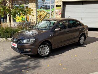 2019 Volkswagen Polo V Рестайлинг, коричневый, 1050000 рублей, вид 1