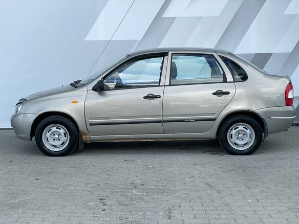 2007 Lada (ВАЗ) Kalina I, бежевый, 141000 рублей - вид 8
