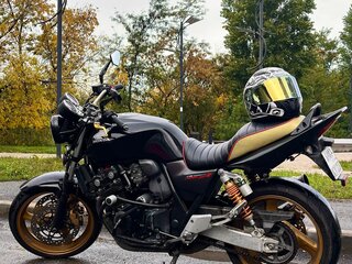 2005 Honda CB 400 Super Four, чёрный, 270000 рублей, вид 1