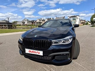 2018 BMW 7 серии 730i VI (G11/G12), чёрный, 3200000 рублей, вид 4