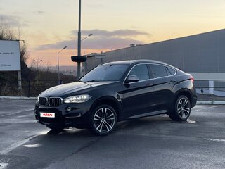 2015 BMW X6 M50d II (F16), чёрный, 3900000 рублей, вид 1