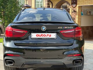 2016 BMW X6 M50d II (F16), чёрный, 3800000 рублей, вид 4