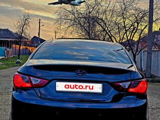 2011 Hyundai Sonata VI (YF), чёрный, 1200000 рублей, вид 4