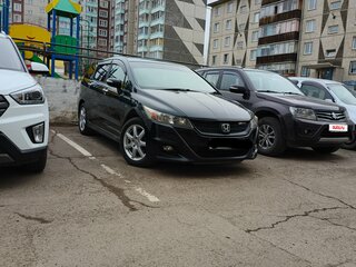 2009 Honda Stream II Рестайлинг, чёрный, 1100000 рублей, вид 3